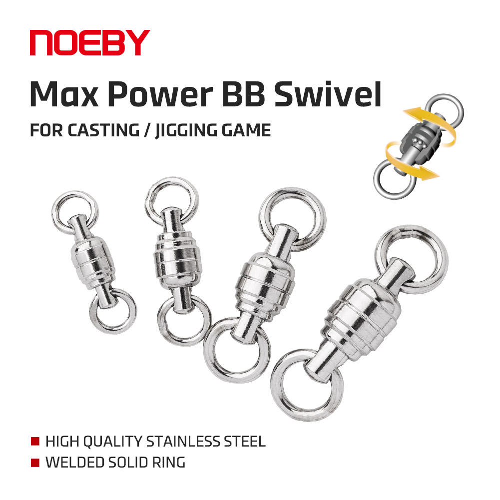 Fishing Equipment And Accessories - NOEBY Max Power BB Swivel High