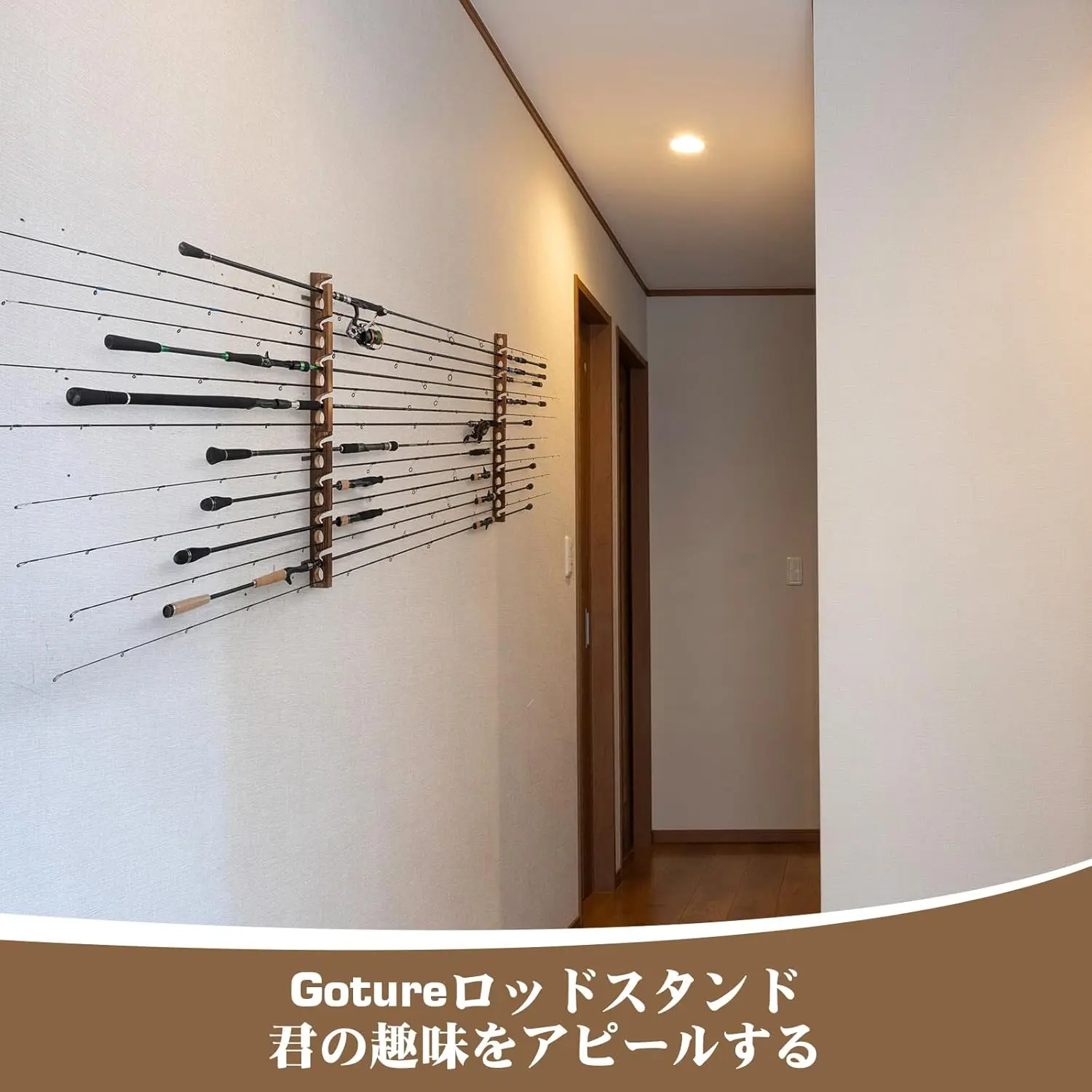 Fishing Equipment Holder - Goture Fishing Rod Holders with 8