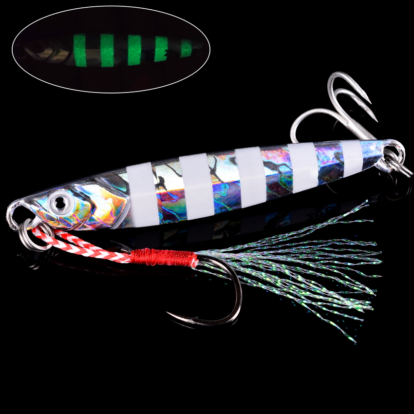 10pcs Metal Jig 7g 10g 14g 17g - Fishing Equipment Bait recension och pris