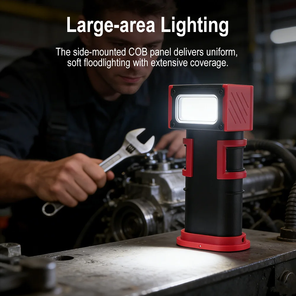 BORUiT COB LED Work Light 1000 - Fishing Equipment And Accessories recension och pris