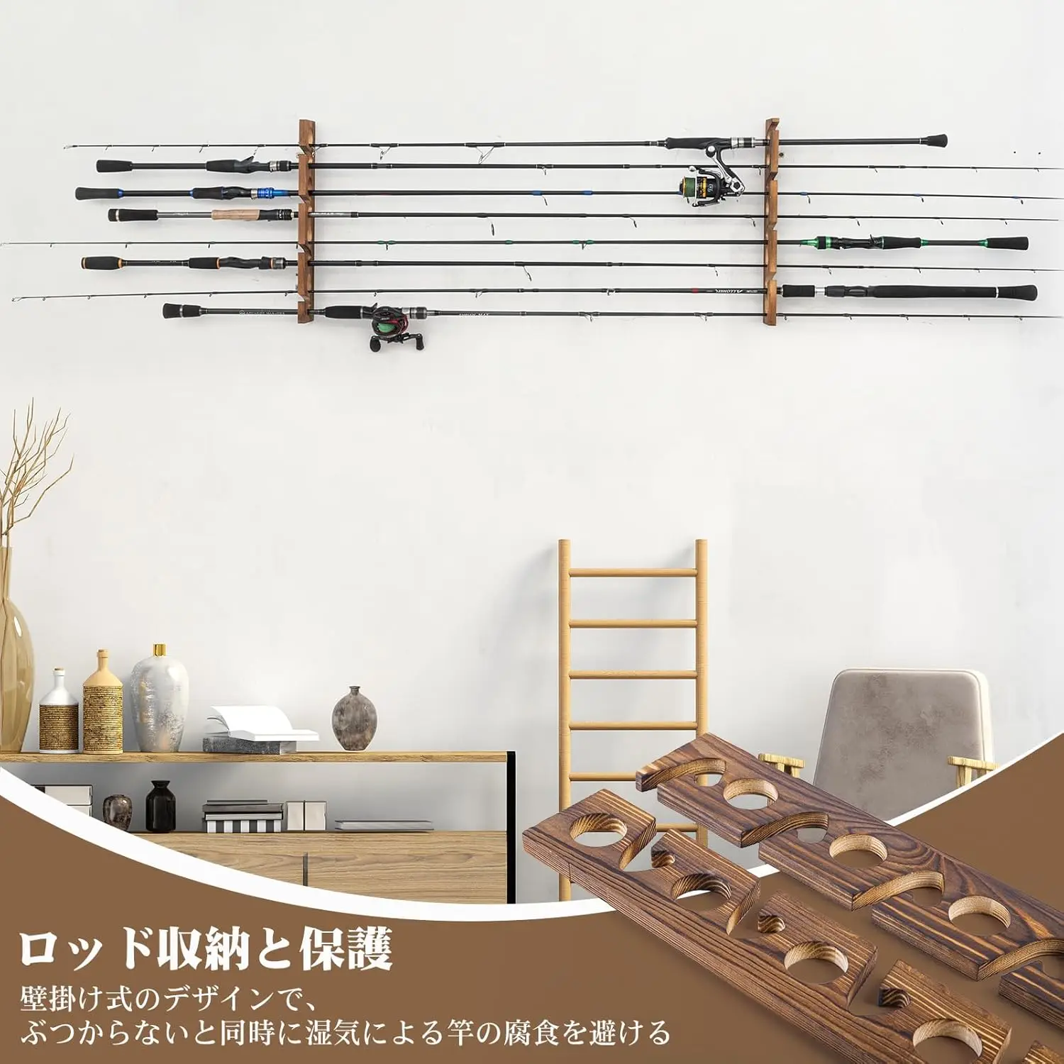 Goture Fishing Rod Holders wit - Fishing Equipment Holder recension och pris