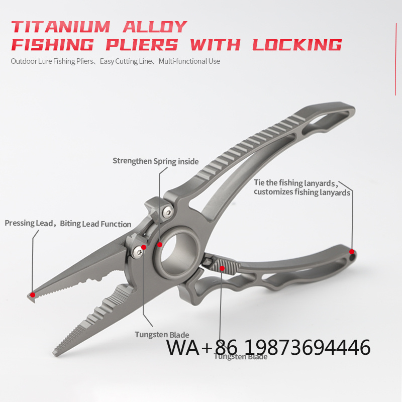 High quality titanium fishing  - Fishing Equipment Logo recension och pris