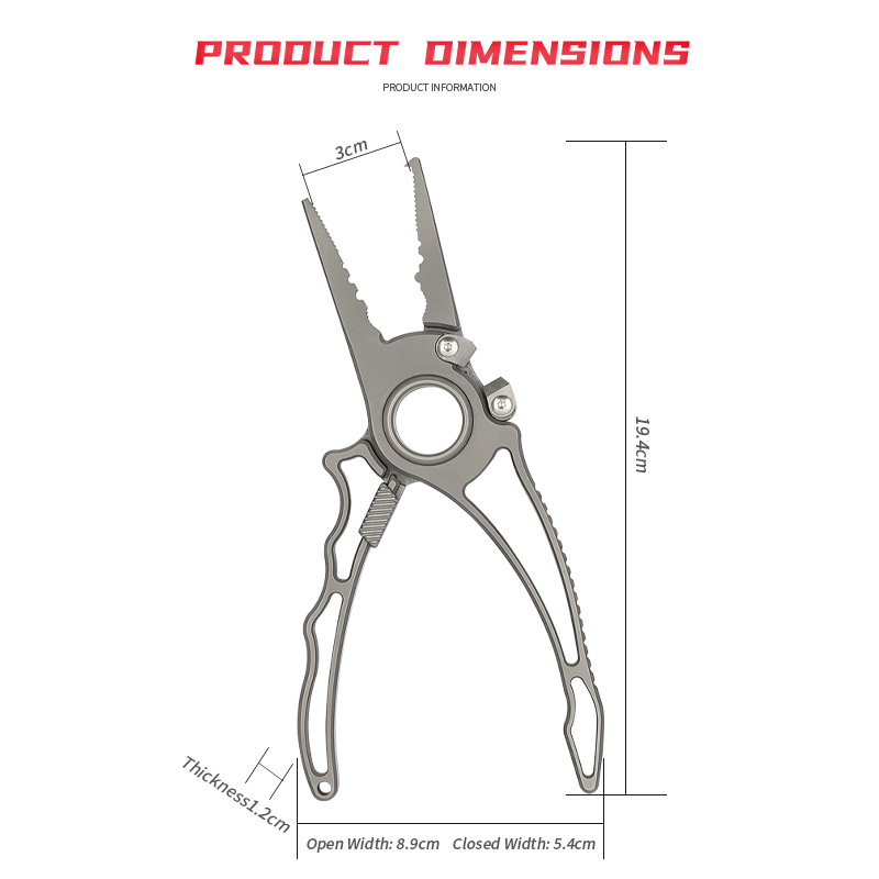 High quality titanium fishing  - Fishing Equipment Logo recension och pris