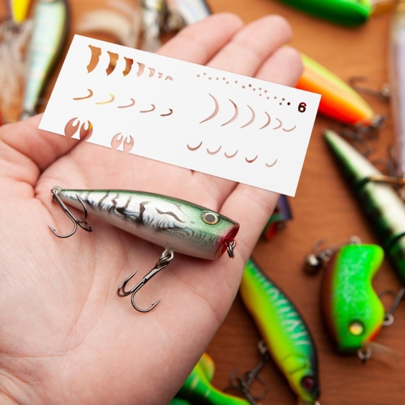  6Pcs Fishing Lure Drawing Tem - Fishing Equipment And Accessories recension och pris