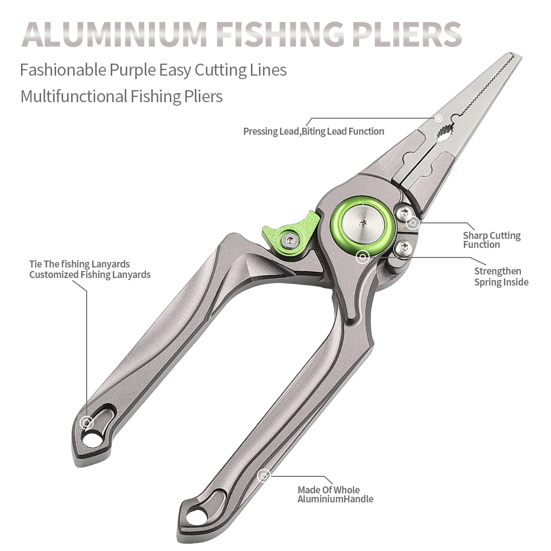 Full Aluminum Hook Removal Sal - Saltwater Fishing Hook recension och pris
