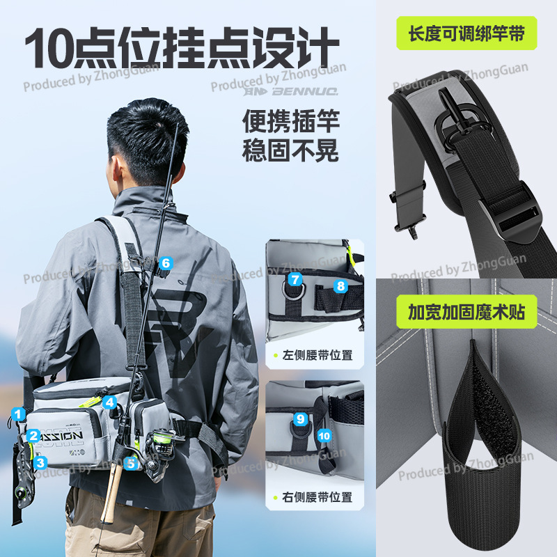 Multifunctional Fanny Pack Wat - Fishing Equipment And Gear recension och pris