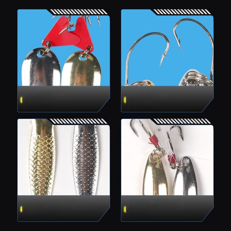 Fishing Lure Kit 16 Pcs Sets T - Fishing Equipment Bait recension och pris