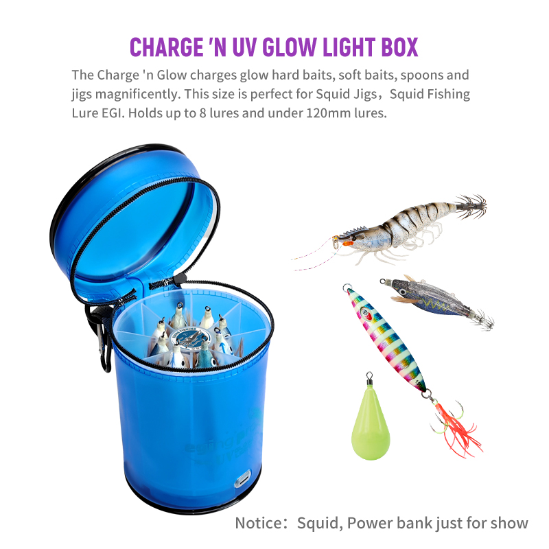 New Fishing Bags Lure UV Glow  - Fishing Equipment Bait recension och pris