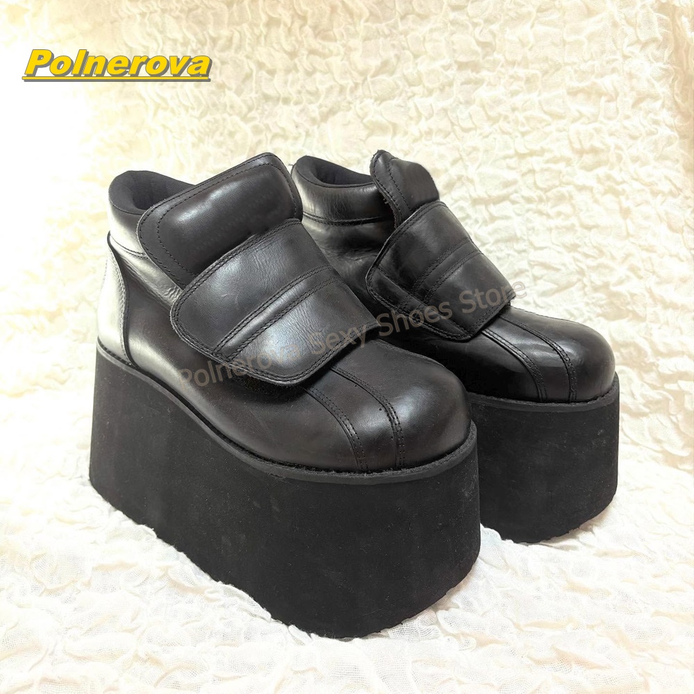 Gothic Punk Women Platform Ank - Circle Hook Set recension och pris