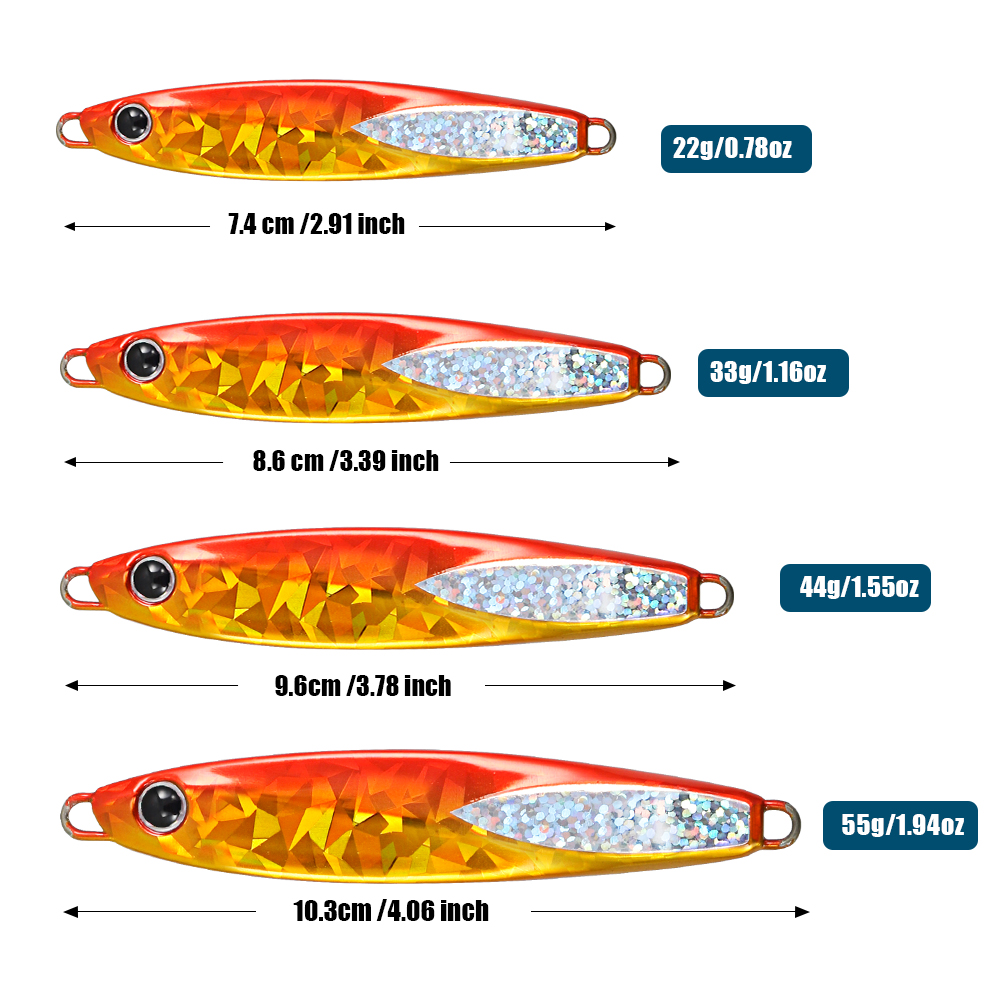JIGGING PRO Leppa Jig 22g 33g  - Fishing Equipment Bait recension och pris