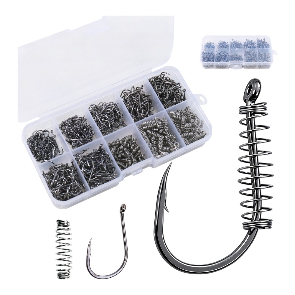 Spring Fishing Hooks 730PCS As - Saltwater Fishing Hook recension och pris