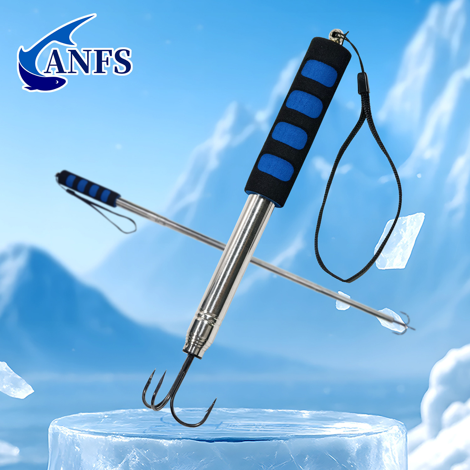 ANFS 1pcTelescopic Fishing Gaf - Saltwater Fishing Hook recension och pris